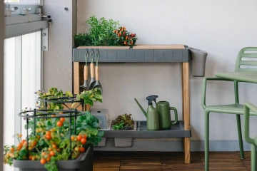 pěstební ponk - antracit