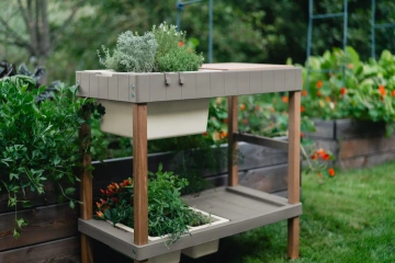 pěstební ponk - taupe